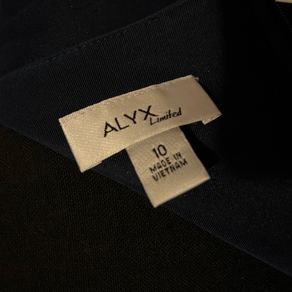 Alyx Navy Sheath Dress Size 10 - Picture 3 of 4